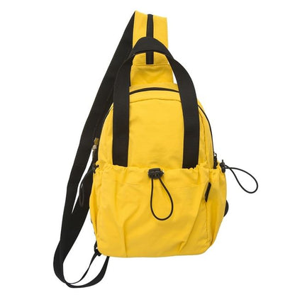 Nylon Drawstring Plain Bag Sling