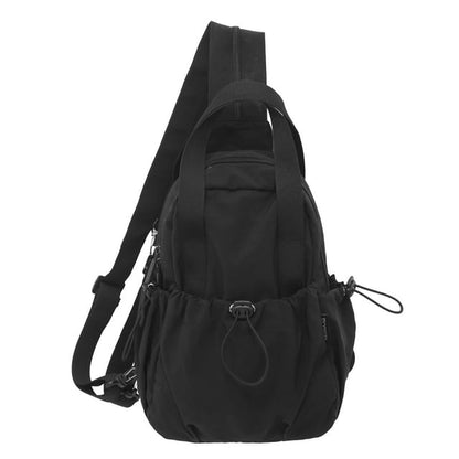 Nylon Drawstring Plain Bag Sling