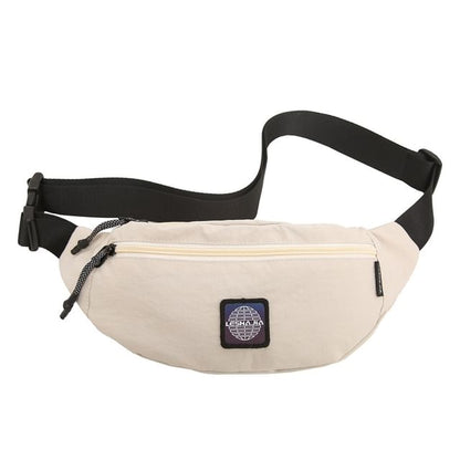 Plain Nylon Belt Bag