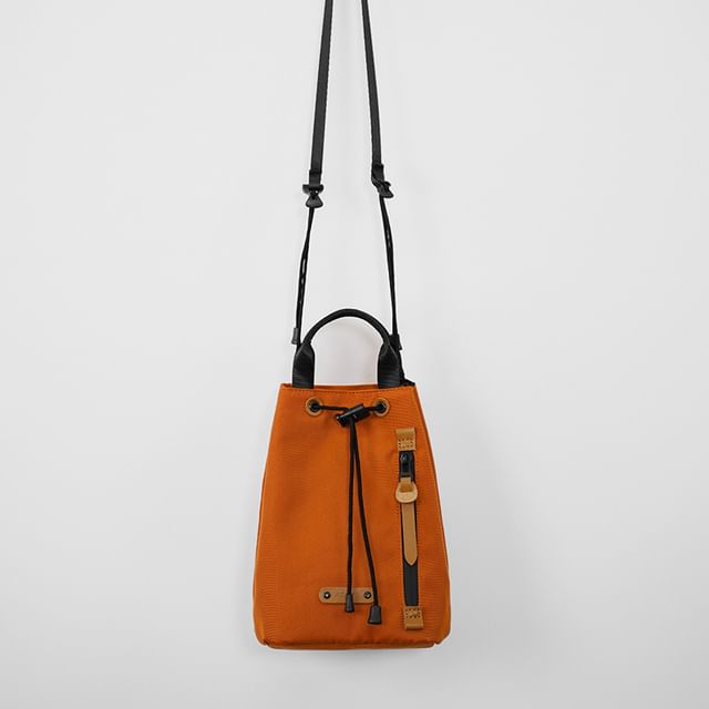 Drawstring Bucket Nylon Bag