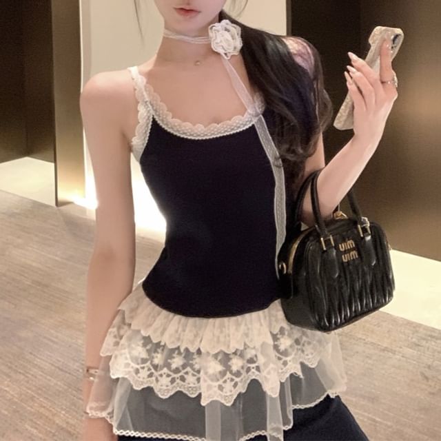 Lace Camisole Top Trim