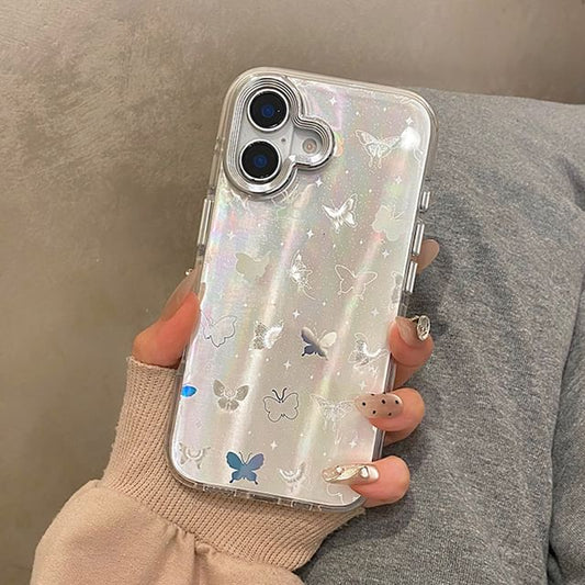 Phone Holographic Case Butterfly