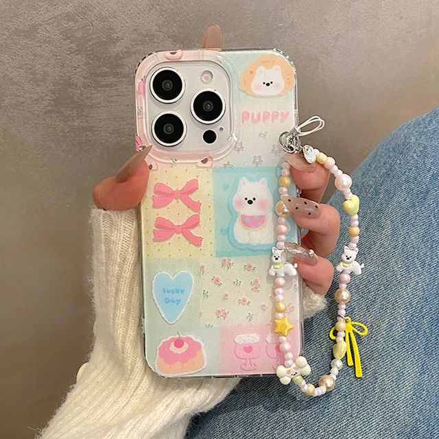 Phone Dog Case Strap Set /