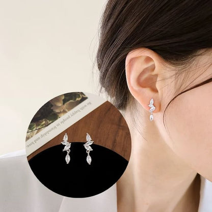 Drop / Rhinestone Earring Clip-On