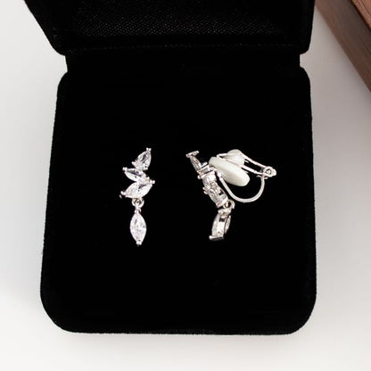Drop / Rhinestone Earring Clip-On