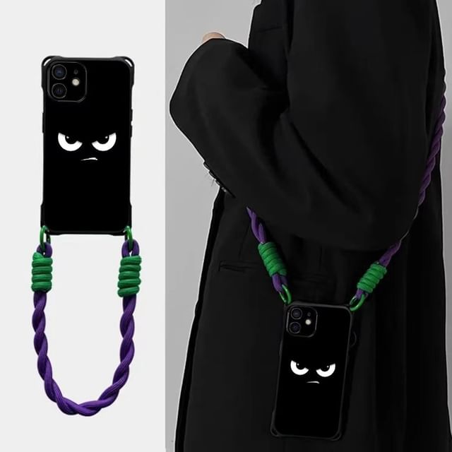 Phone Strap Lanyard / Case Eye Set Cartoon