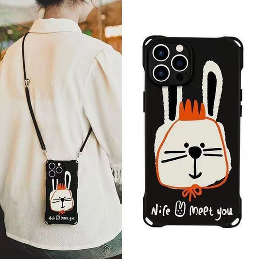 Phone Lanyard Set / Rabbit Case