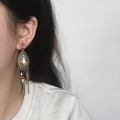 Chandelier / Designs) Alloy Cuff Leaf (Various Ear Earring