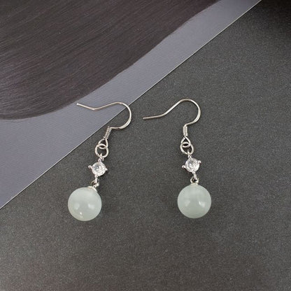 Earring (Various Faux Stone Dangle Cuff Alloy Designs) / Ear Eye Cat