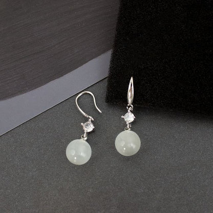 Earring (Various Faux Stone Dangle Cuff Alloy Designs) / Ear Eye Cat