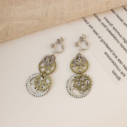 Designs) / Gear (Various Cuff Earring Ear Dangle Alloy