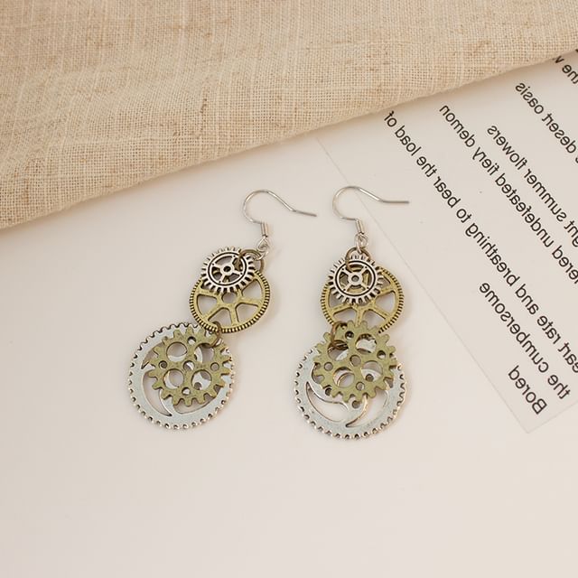 Designs) / Gear (Various Cuff Earring Ear Dangle Alloy