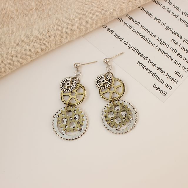 Designs) / Gear (Various Cuff Earring Ear Dangle Alloy