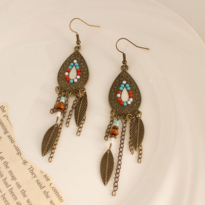 Chandelier / Designs) Alloy Cuff Leaf (Various Ear Earring