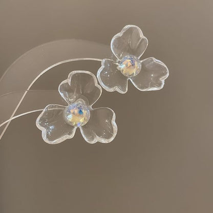 Designs) Floral Rhinestone (Various Acrylic Earring Statement