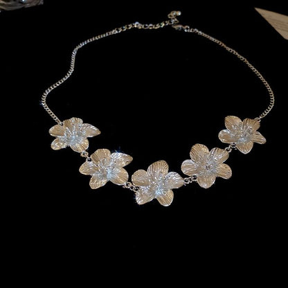 Floral Choker Alloy (Various Designs)