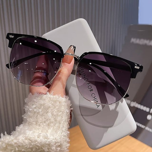 Pouch Half Frame / Sunglasses Fabric (Various Polarized Case Cleaning Cloth Designs) Set