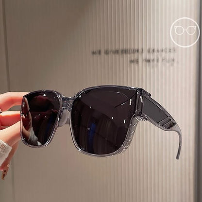 Cloth / Fabric Sunglasses Case Pouch Cleaning Set Polarized