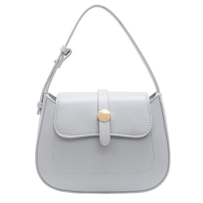Crossbody Plain Faux Bag Leather Flap