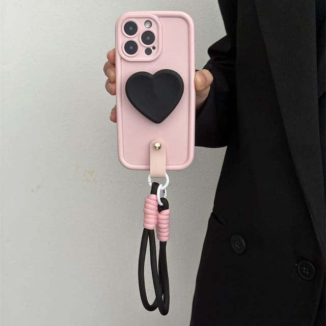 Strap Phone Case Heart with