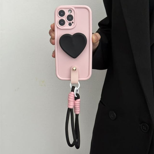 Strap Phone Case Heart with
