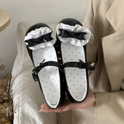 Jane Pumps Ruffle Bow Mary