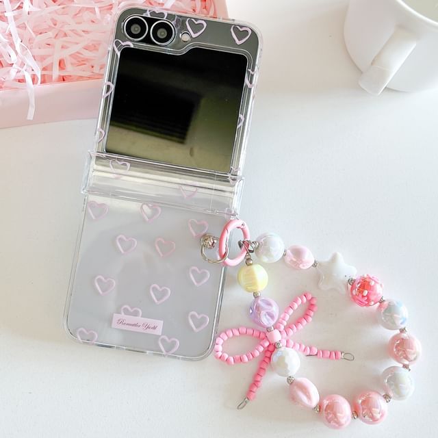 Set Case Strap Heart Phone Star /
