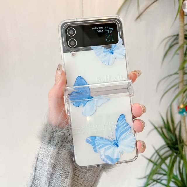 Strap Butterfly Set Case Phone /