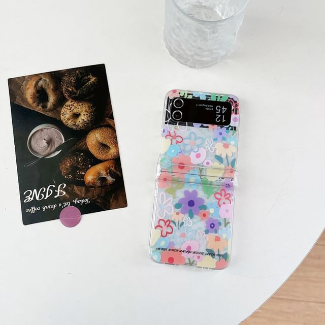 Strap Case Set Floral / Phone
