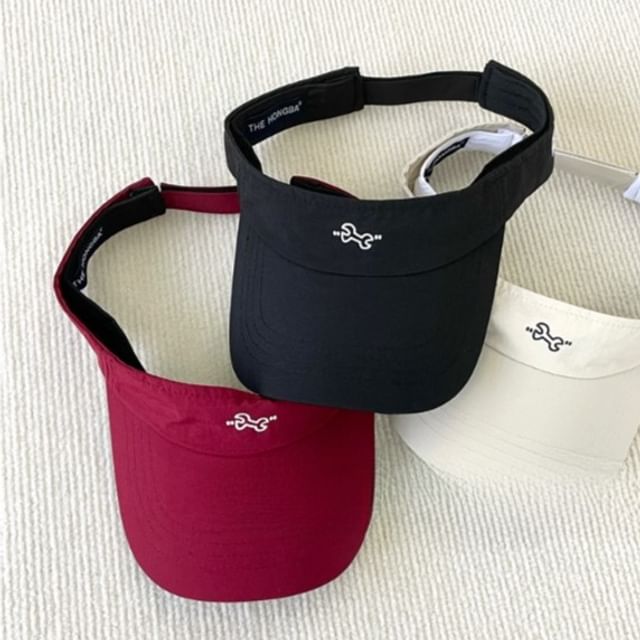 Sun Embroidered Visor Wrench