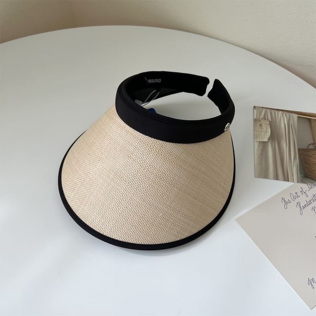 Hat Sun Piped Straw