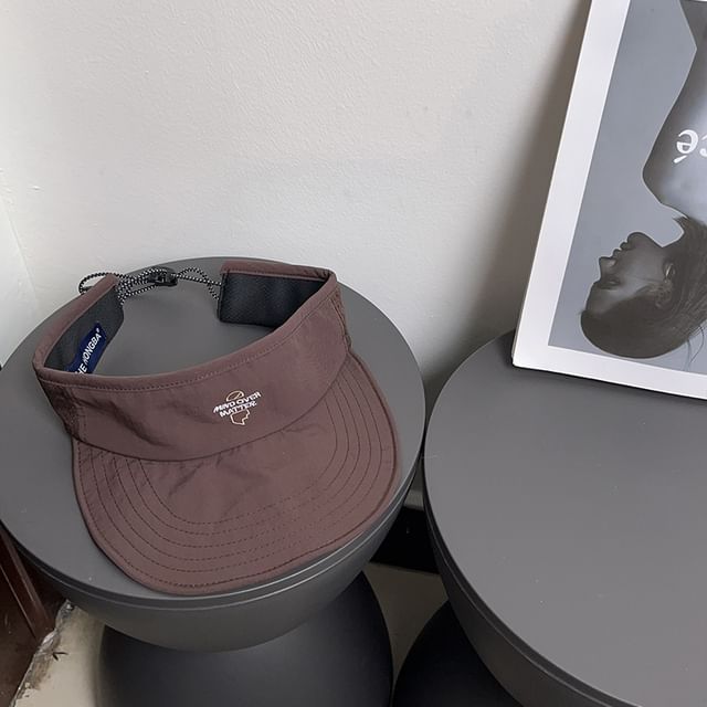 Dry Quick Sun Visor Embroidered