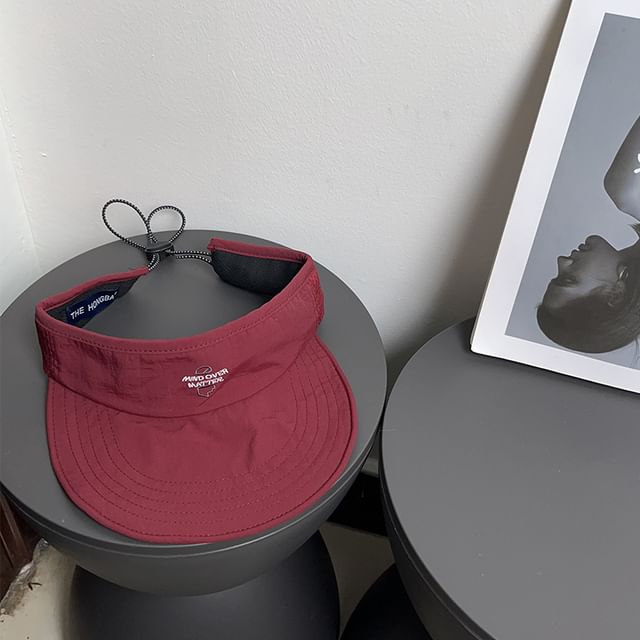 Dry Quick Sun Visor Embroidered