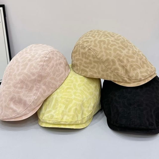 Leopard Cap Print Flat