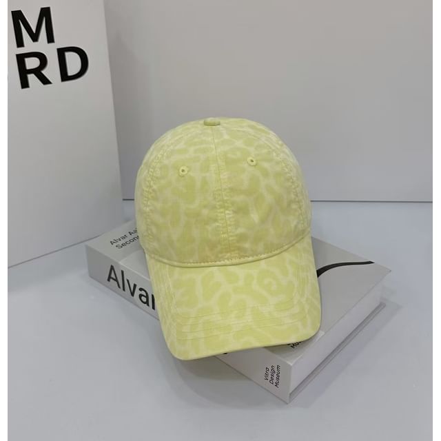 Print Cap Leopard Baseball