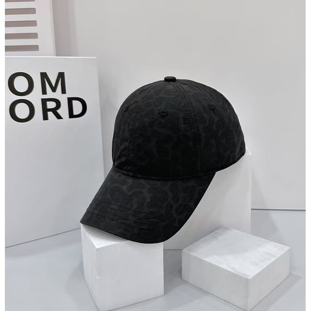 Print Cap Leopard Baseball