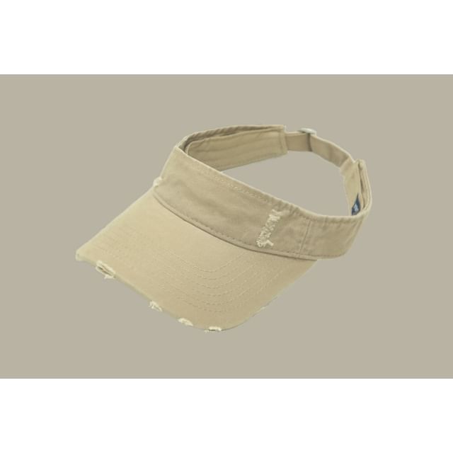 Distressed Sun Visor Plain