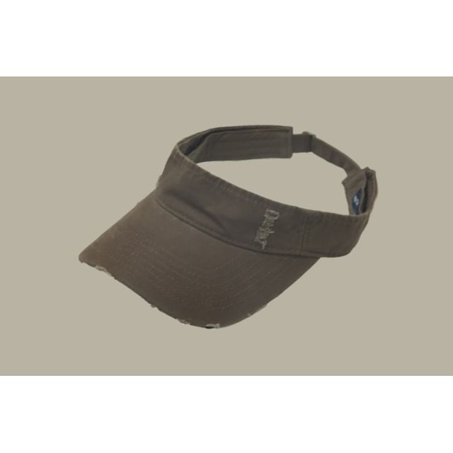 Distressed Sun Visor Plain