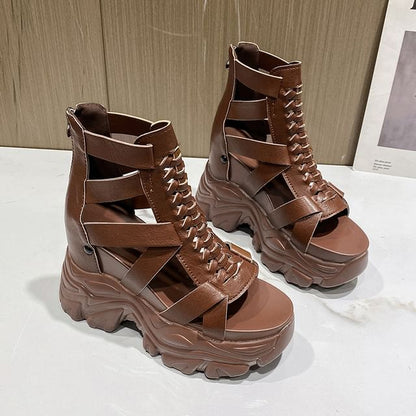 Sandals Strappy Platform