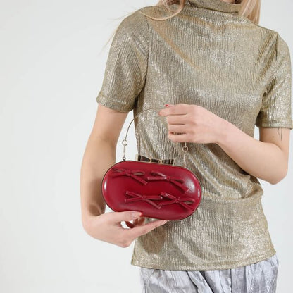 Bag Strap Crossbody Bow Chain