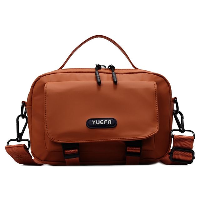 Bag Lettering Multi-Pocket Crossbody