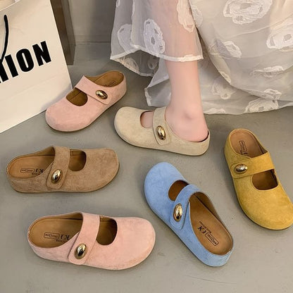 Toe Shoes Round Jane Mary