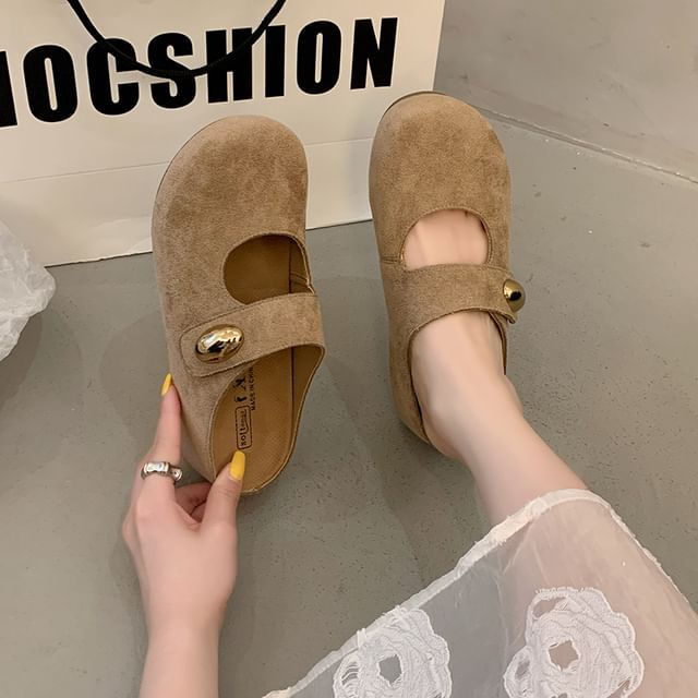 Toe Shoes Round Jane Mary