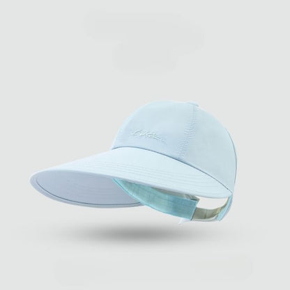 Embroidered Visor Lettering Cap