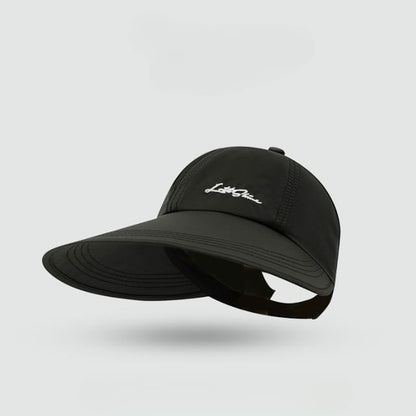 Embroidered Visor Lettering Cap
