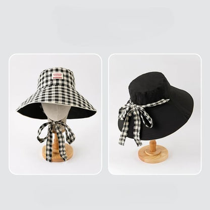 Applique Boonie Hat Plaid