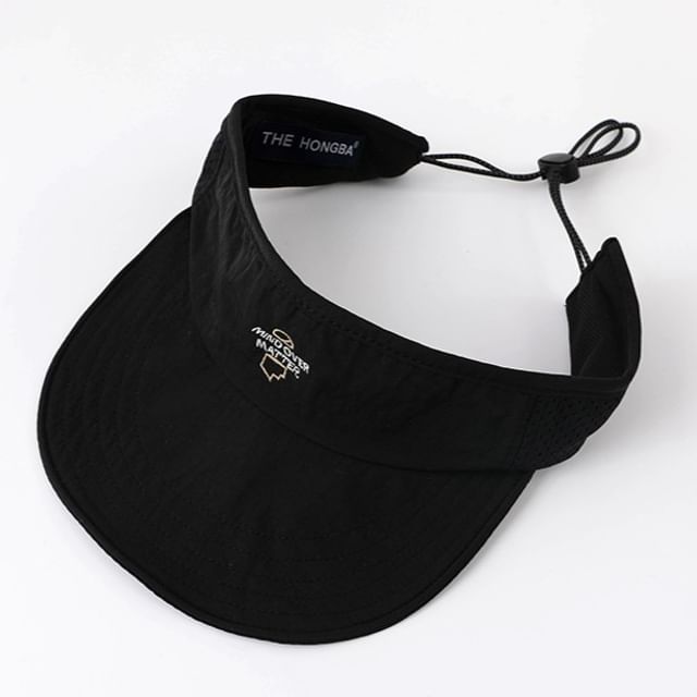 Visor Embroidered Lettering