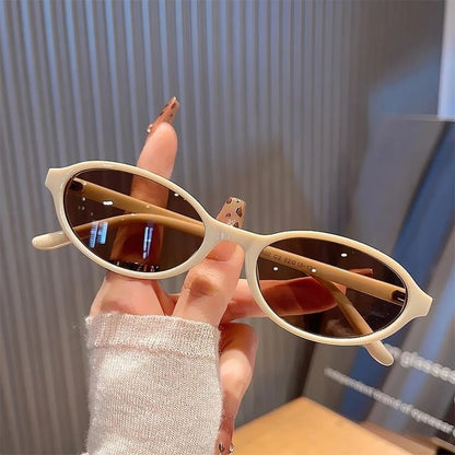 Cleaning Plastic Pouch Set Cloth Case Oval / Frame Sunglasses