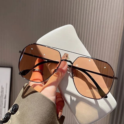 Frame Bridge Double Set Pouch Cleaning Sunglasses Case Cloth Polished / Metal