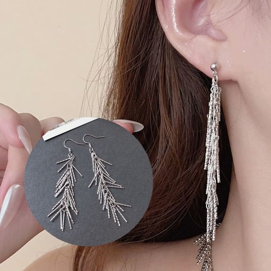Clip-On Fringed / Drop Earring